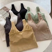 Jordan V-Neck Built-In Bra Camisole