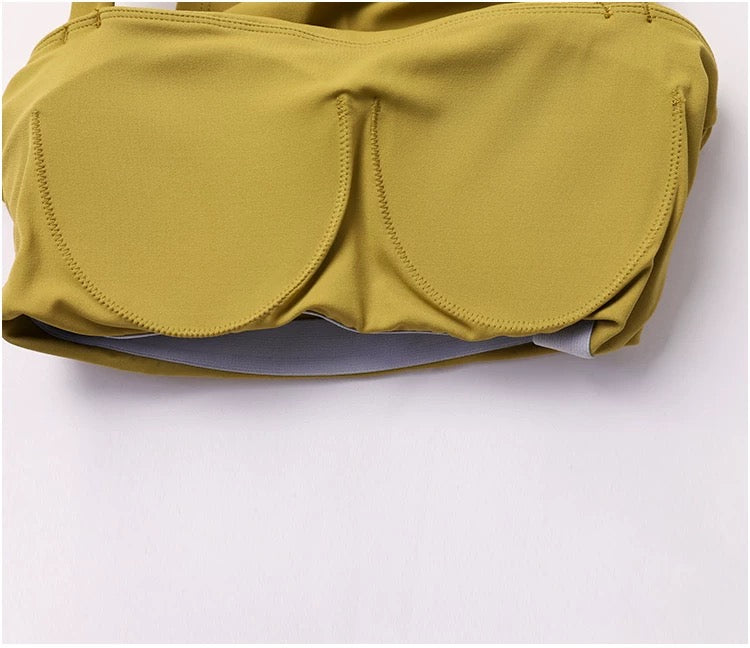 Tiny Twist Built-In Bra Top