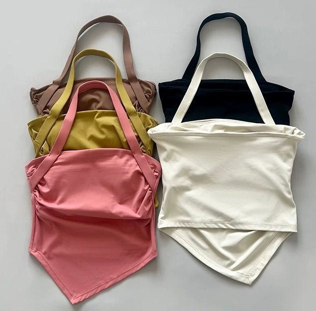 Tiny Twist Built-In Bra Top