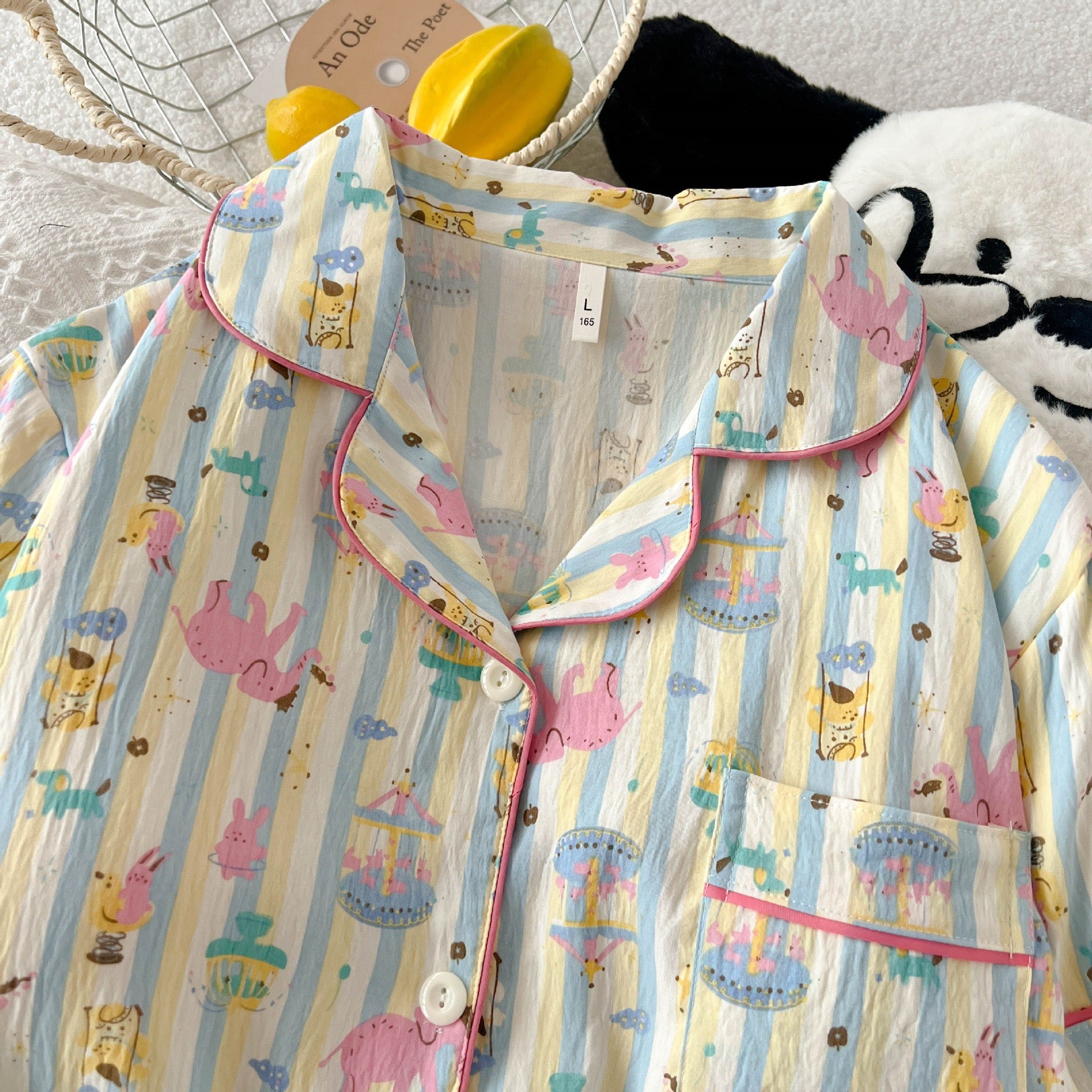 Midnight Circus Padded Nightsuit- 3pc set