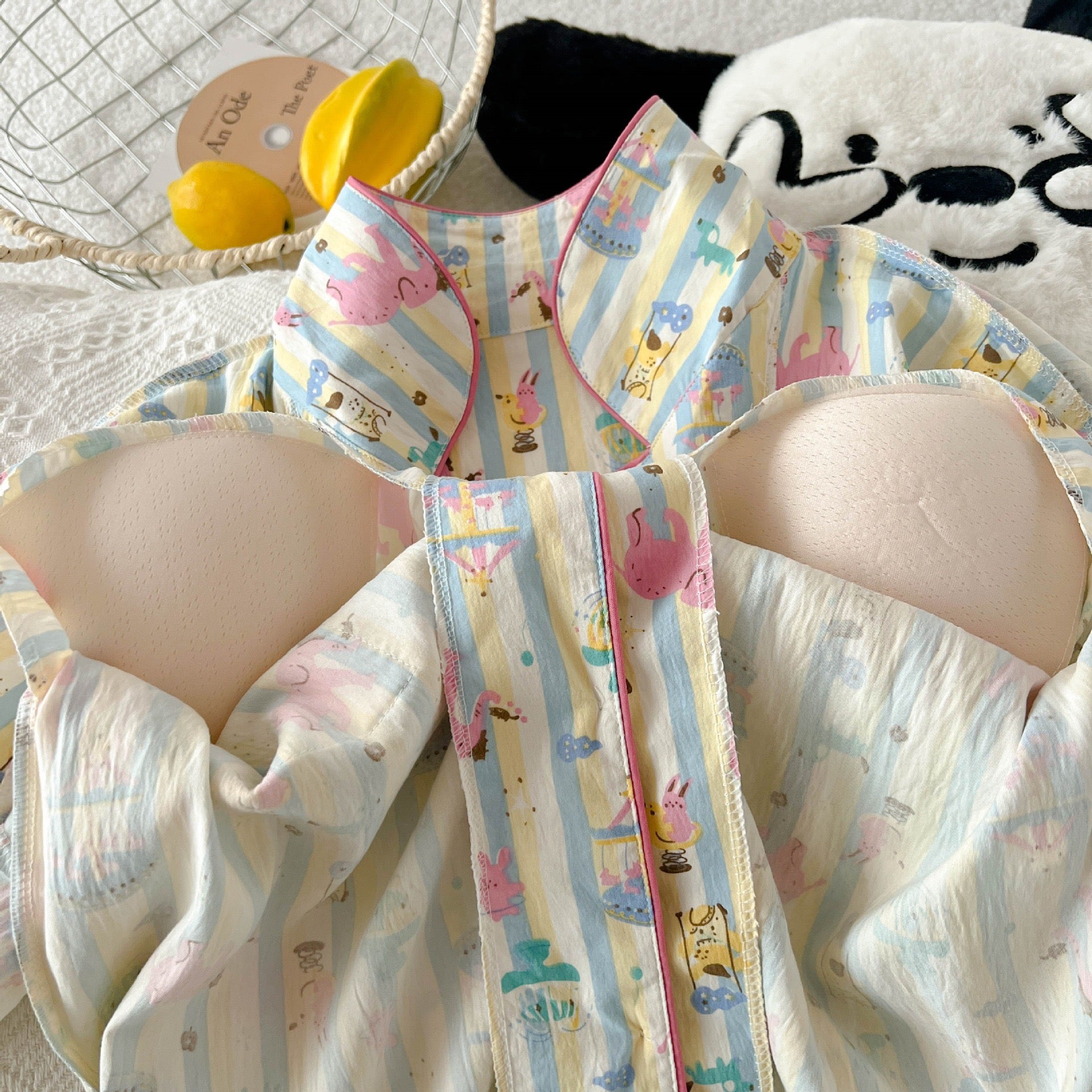 Midnight Circus Padded Nightsuit- 3pc set