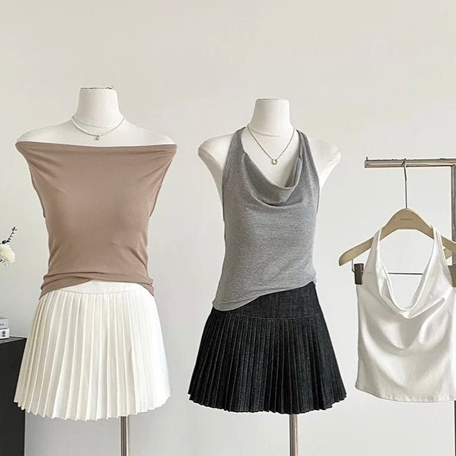 Kyoto Halter Built-In Bra Top