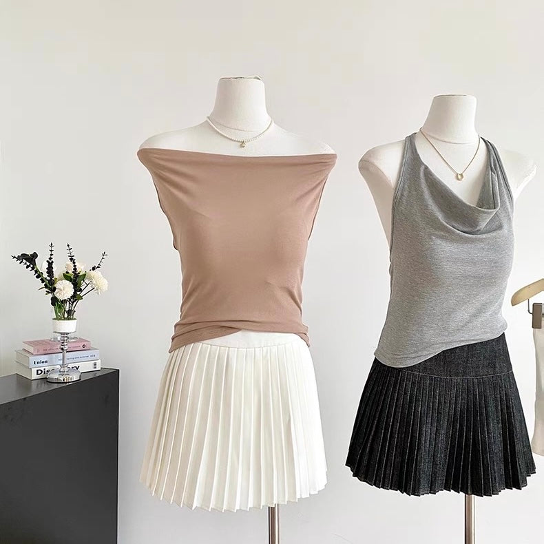 Kyoto Halter Built-In Bra Top