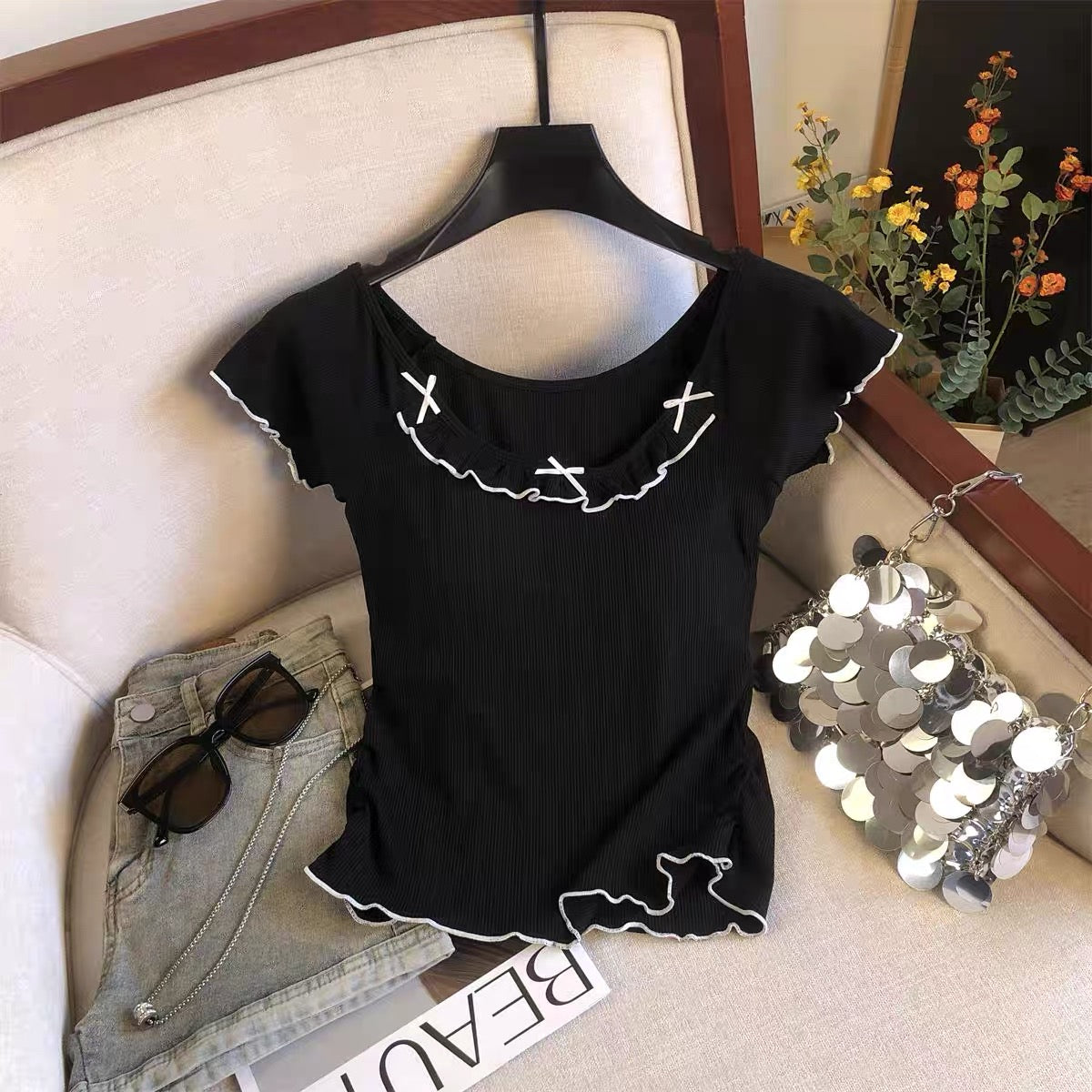 Mimi Built-in Bra Top