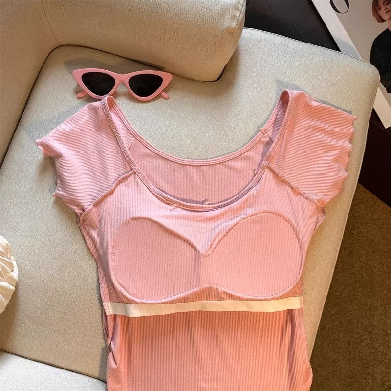 Mimi Built-in Bra Top