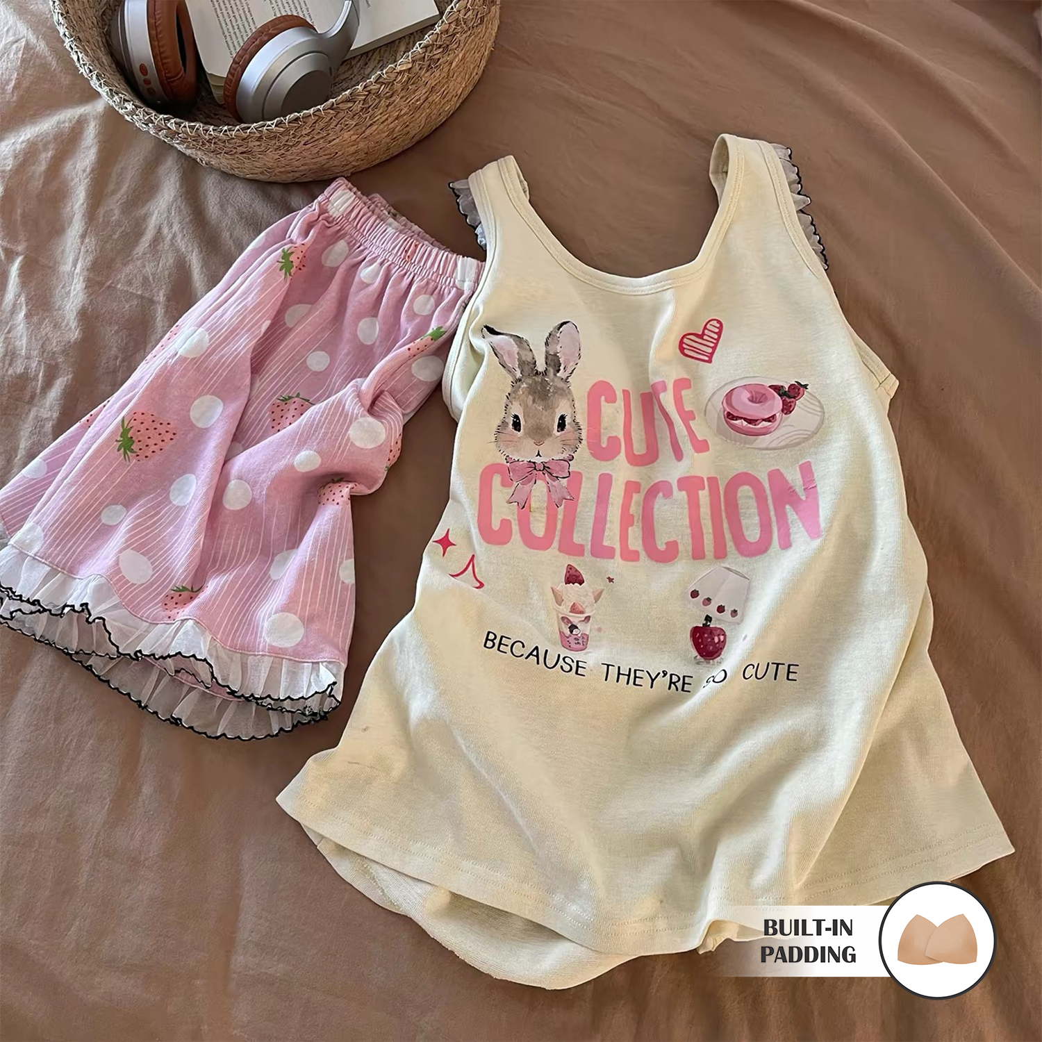 Cutie Club Padded Nightsuit Set
