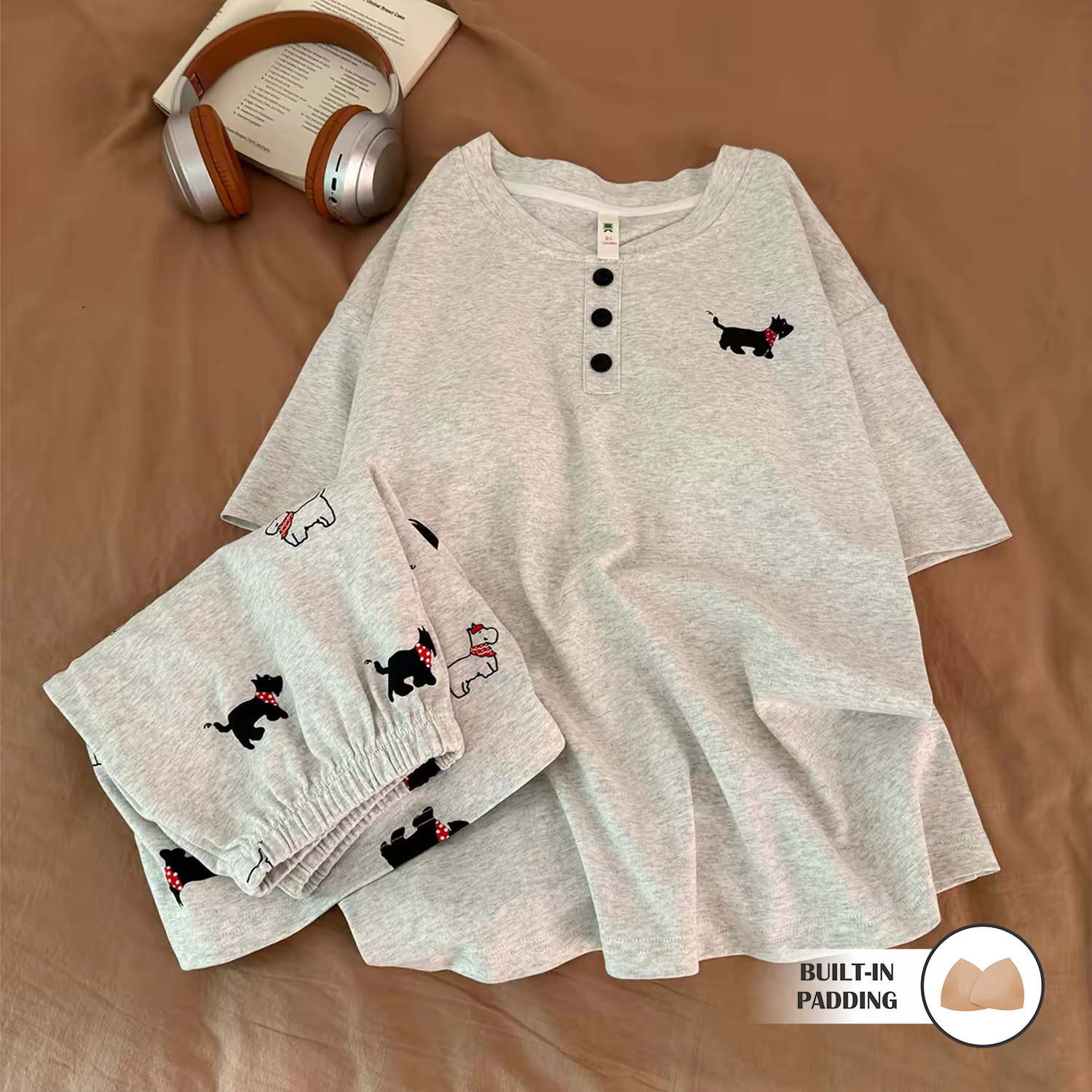 Weekend Mood Padded Nightsuit Set