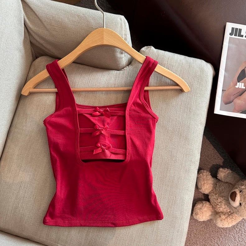 Bow Belle Built-in Bra Top