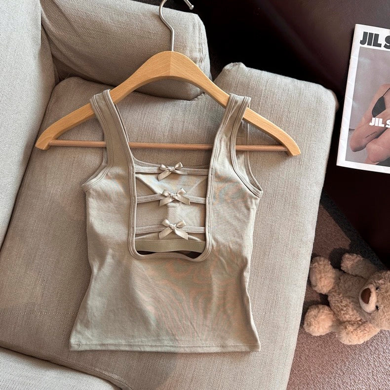 Bow Belle Built-in Bra Top
