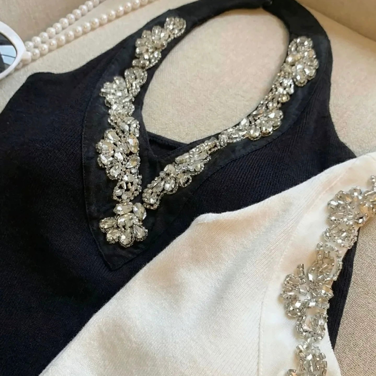 Glam Drip Built-in Bra Top