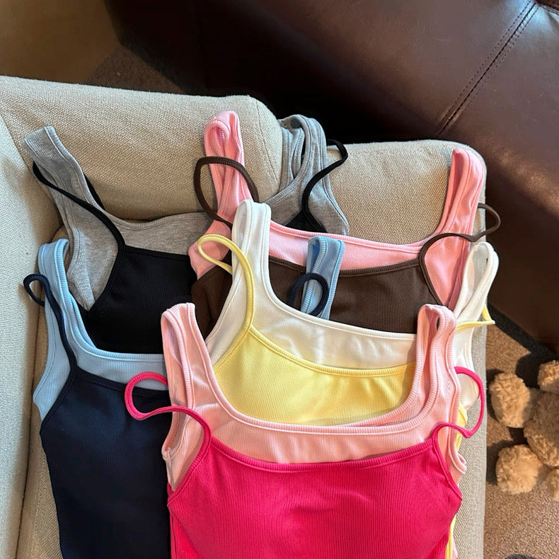 Candy Layer Built-in Bra Top