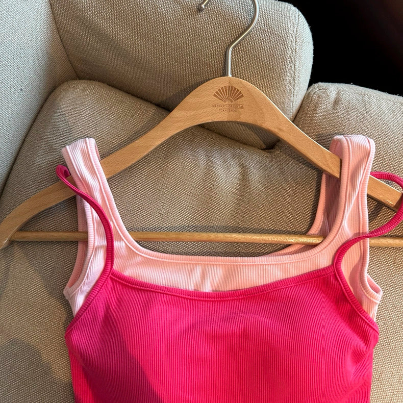Candy Layer Built-in Bra Top