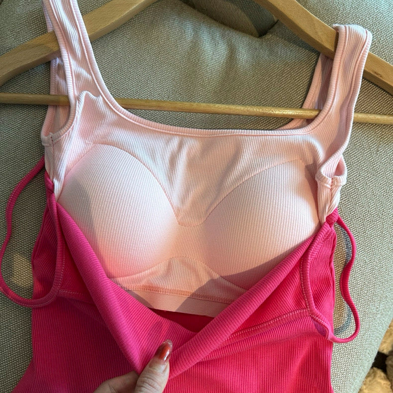 Candy Layer Built-in Bra Top
