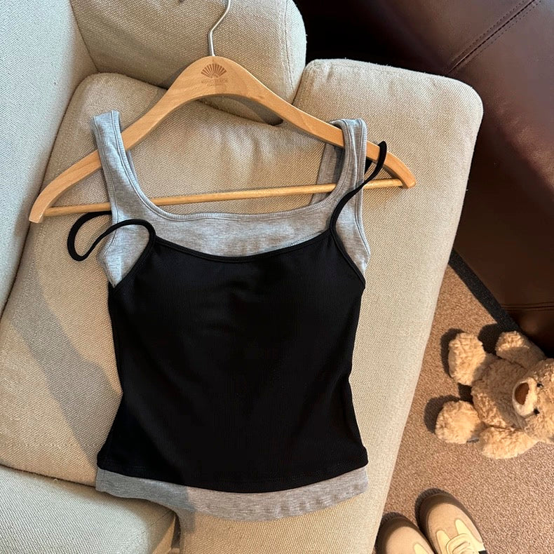 Candy Layer Built-in Bra Top