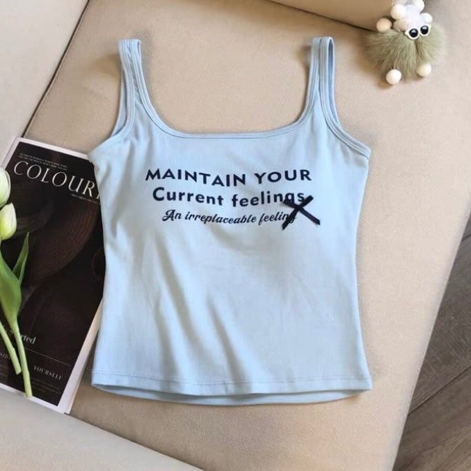 Feelings Built-In Bra Top