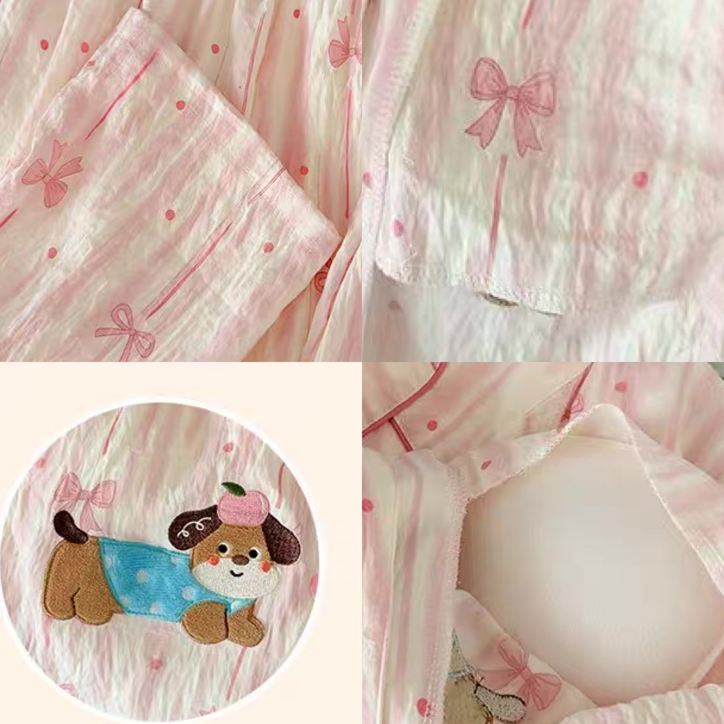 Bowstruck Pup Padded Nightsuit Set