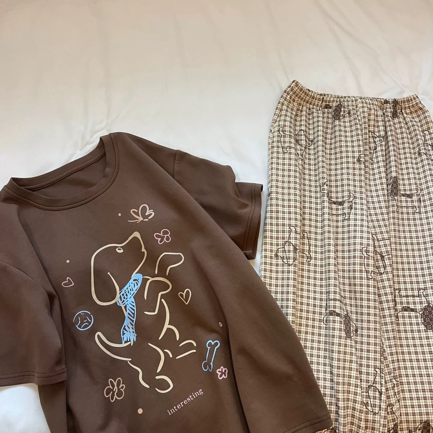 Sketch & Chill Padded Nightsuit Set