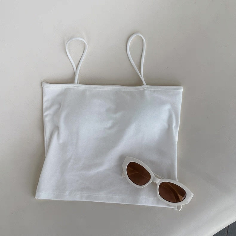 Shanghai Criss Cross Built-In Bra Top