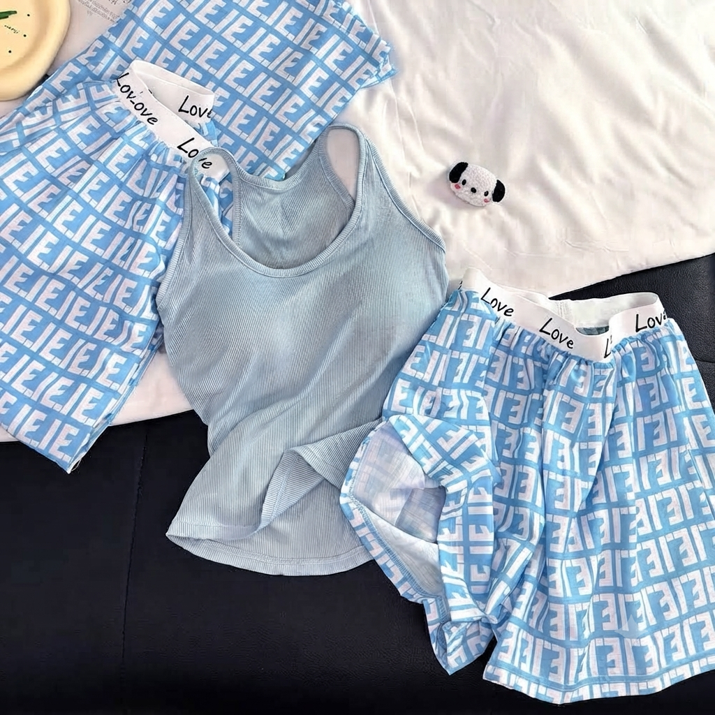 Pattern Play Padded Lounge - 3pc Set