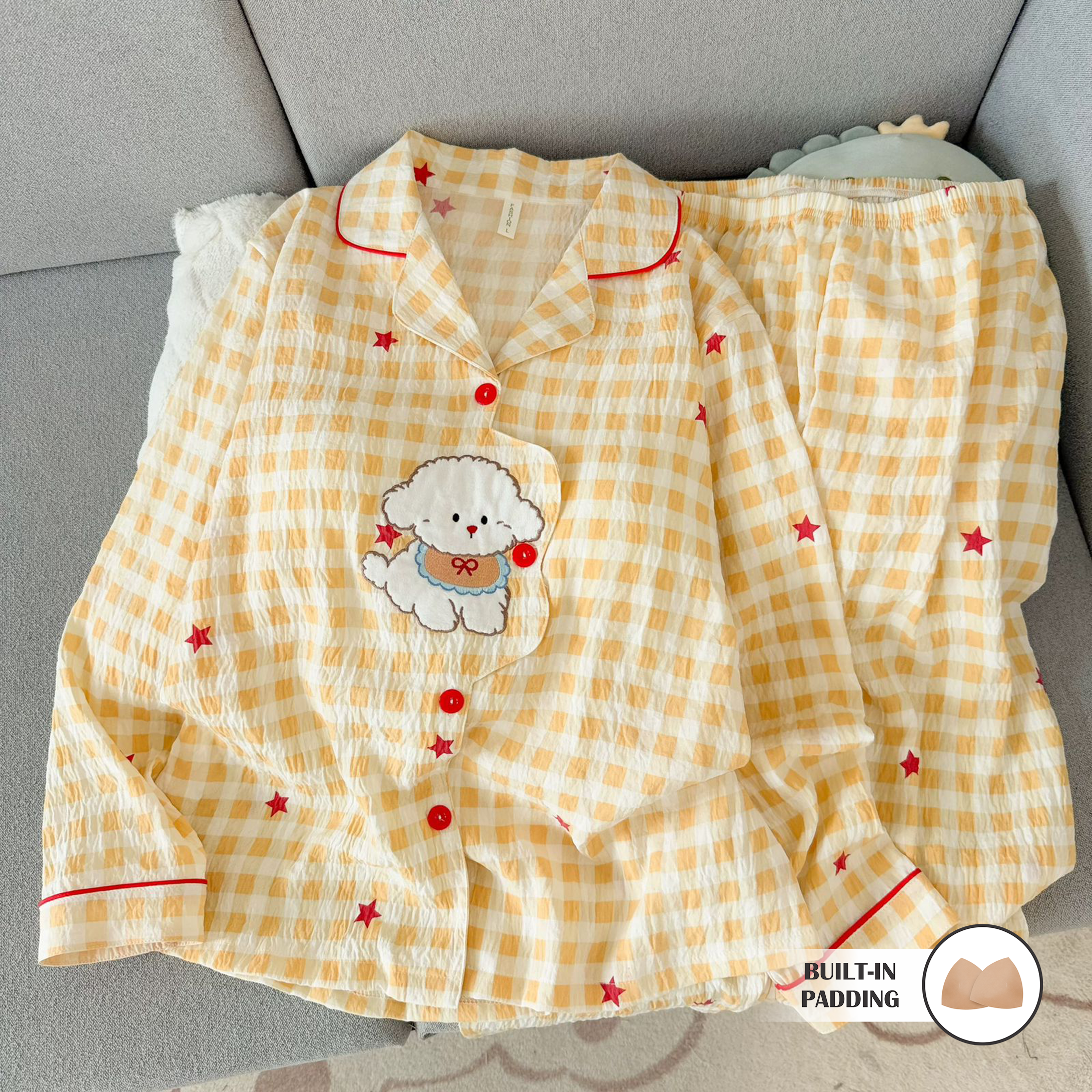Starstruck Pup Padded Nightsuit Set