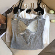 Dubai Back Lace Built-In Bra Top