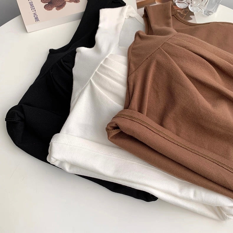 Capetown Ruched Built-In Bra Top