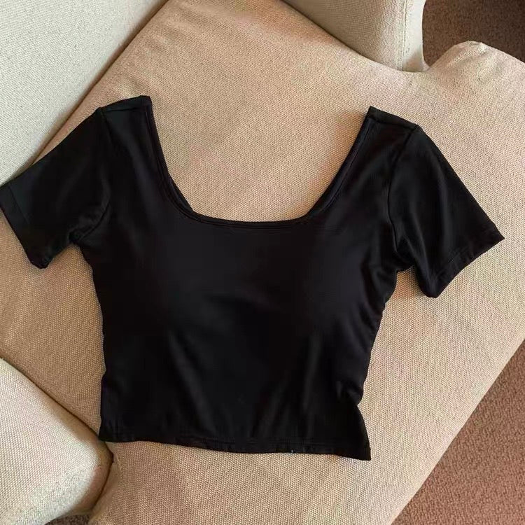 Austin Built-In Bra Crop Top