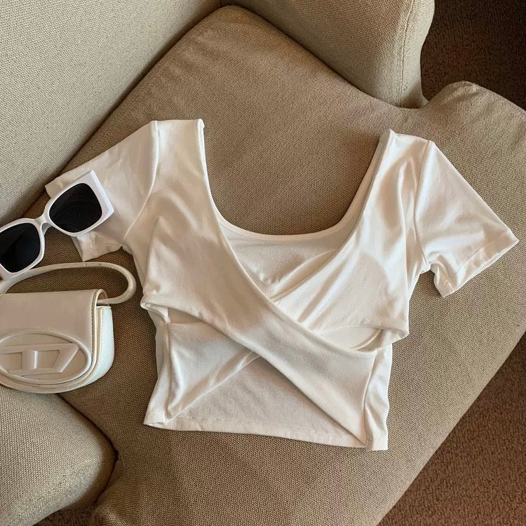 Austin Built-In Bra Crop Top