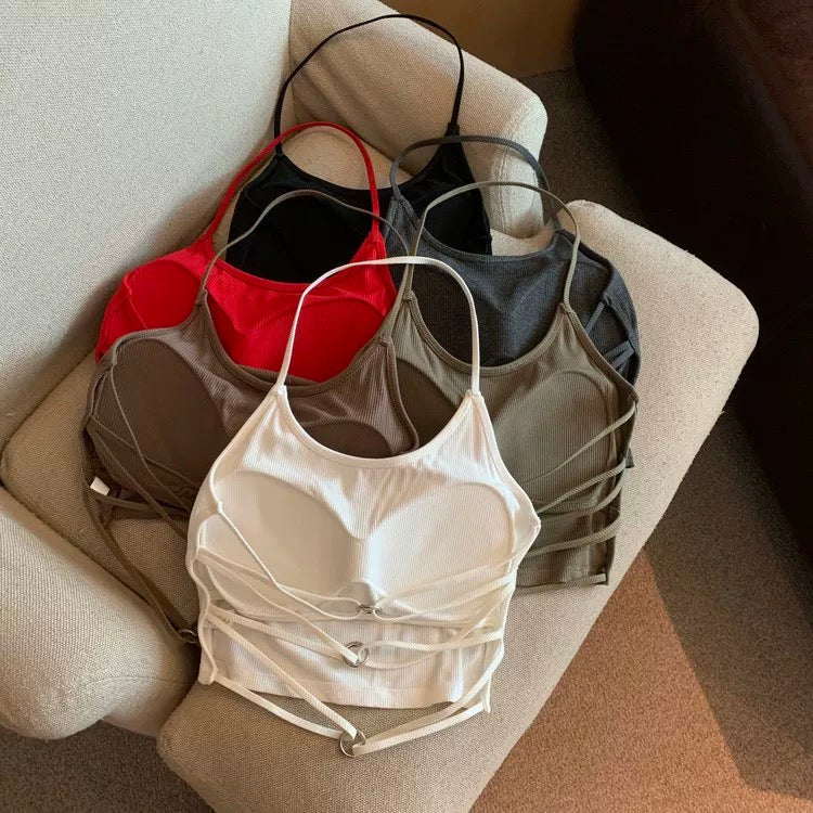 Calgary Tangled Ring Built-In Bra Top
