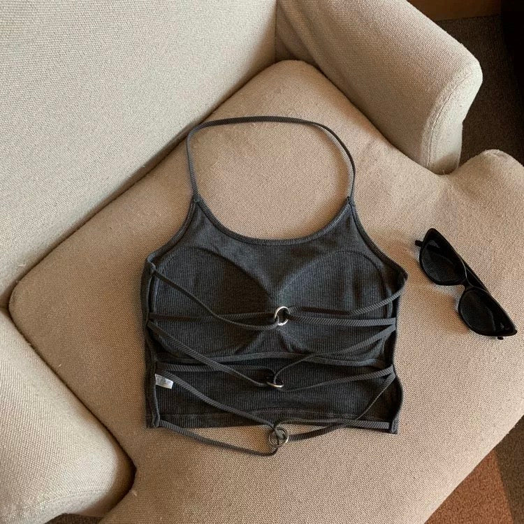 Calgary Tangled Ring Built-In Bra Top