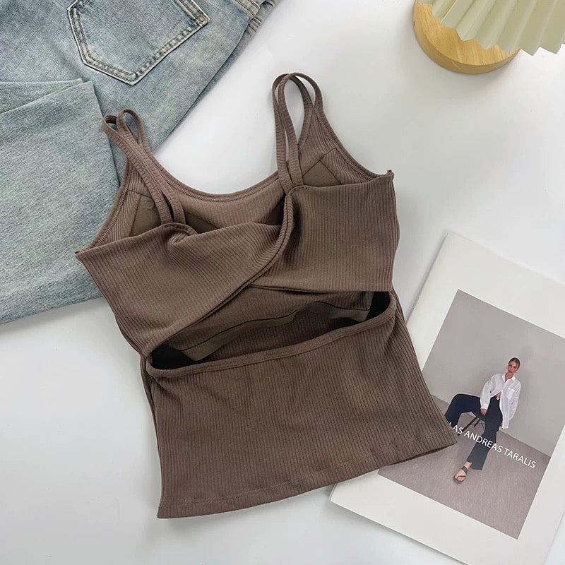 Boston Warp Around Built-In Bra Top
