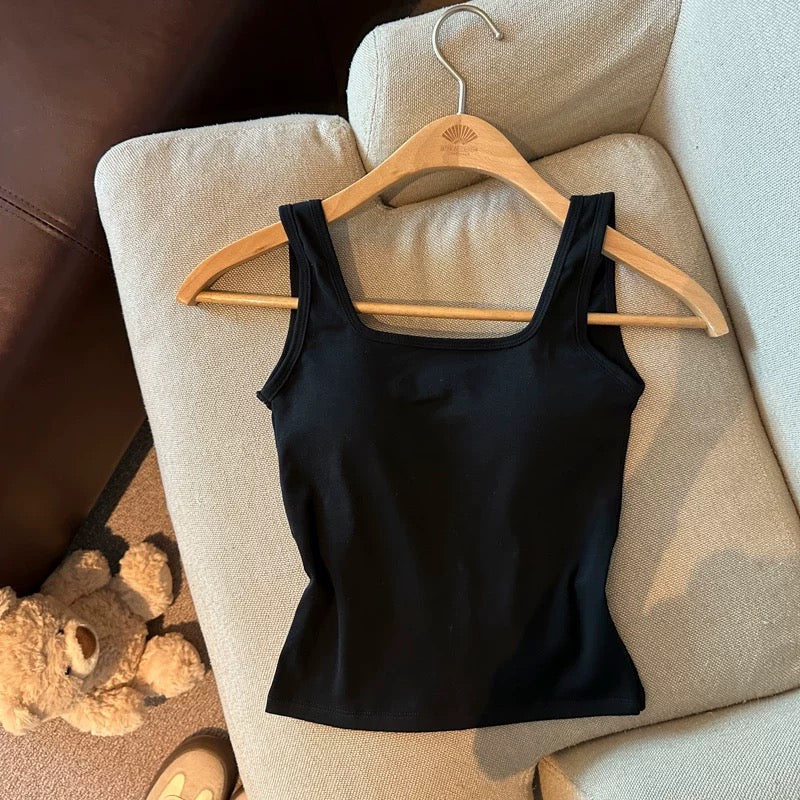 Strappy Bow Built-In Bra Top
