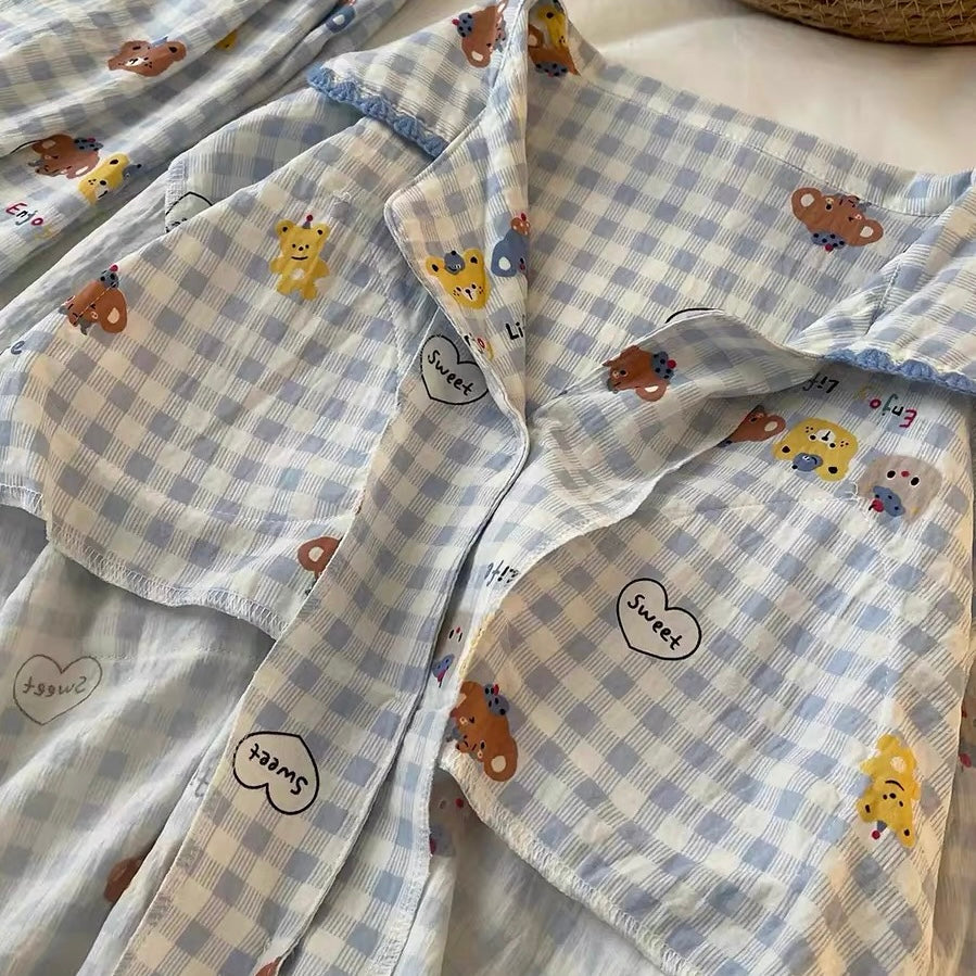 Dreamy Bear Padded Nightsuit Set