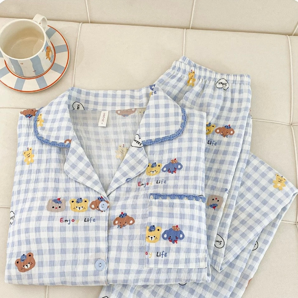Dreamy Bear Padded Nightsuit Set