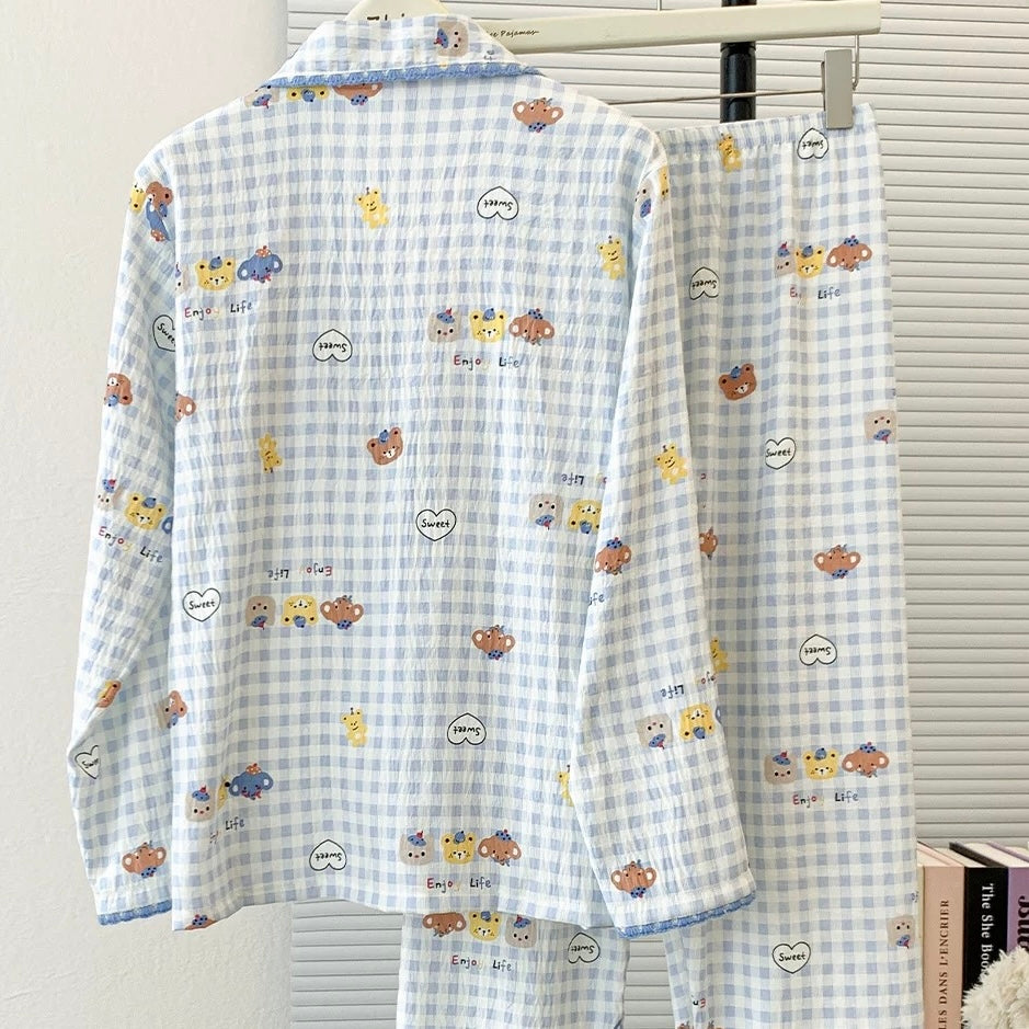 Dreamy Bear Padded Nightsuit Set