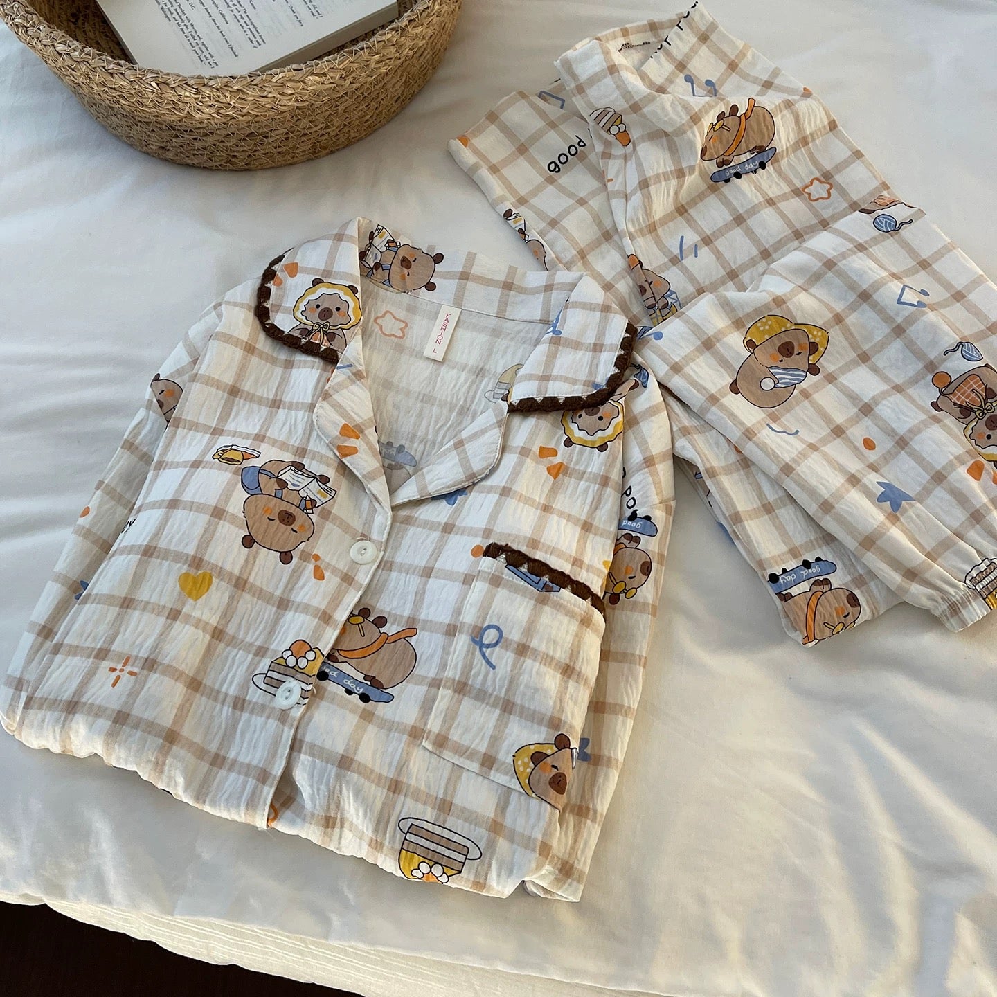 Capybara Padded Nightsuit Set