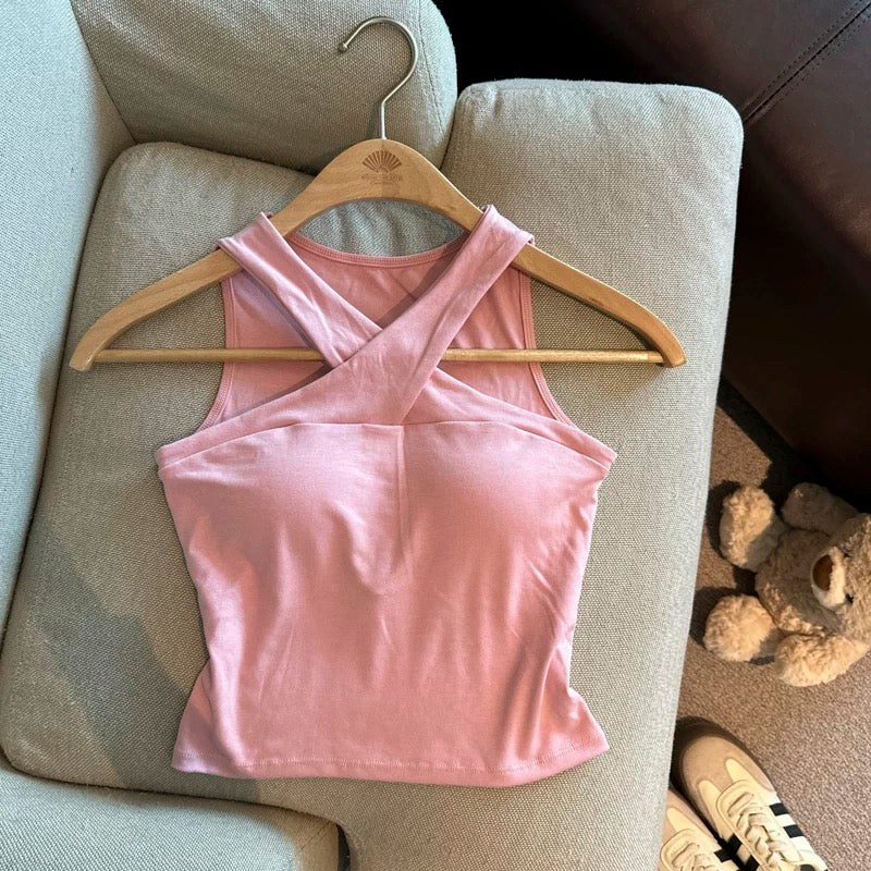 Ascent Cross Built-In Bra Top