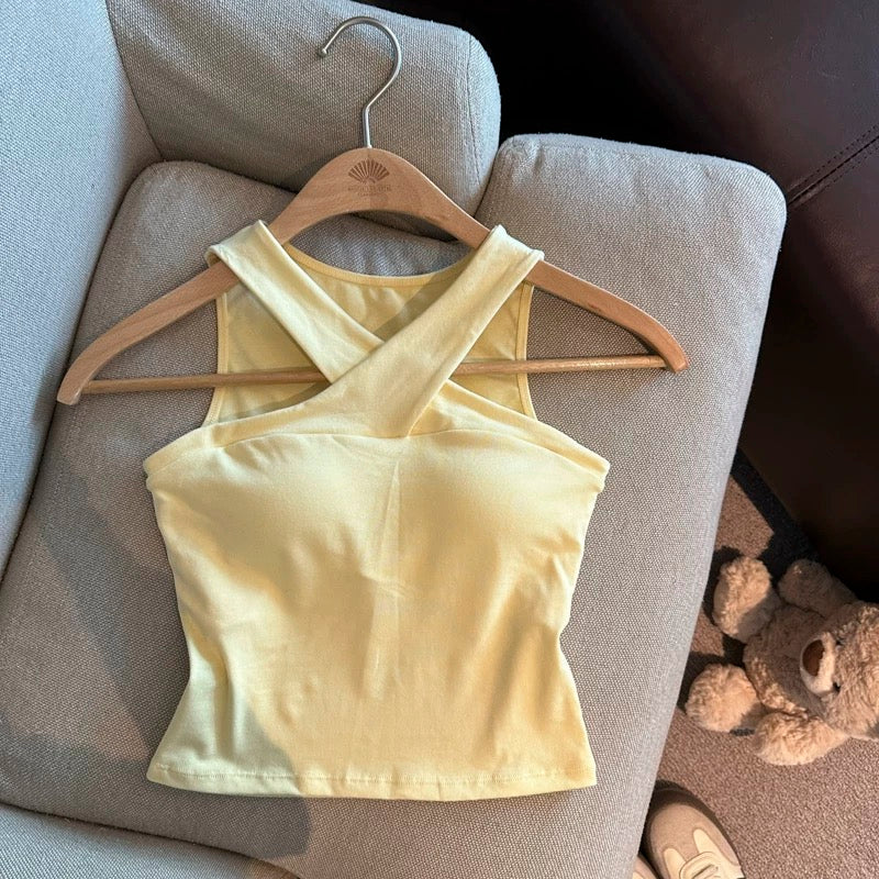 Ascent Cross Built-In Bra Top