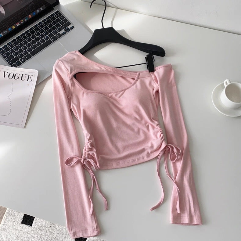 Siren Pull Up Built-In Bra Tshirt