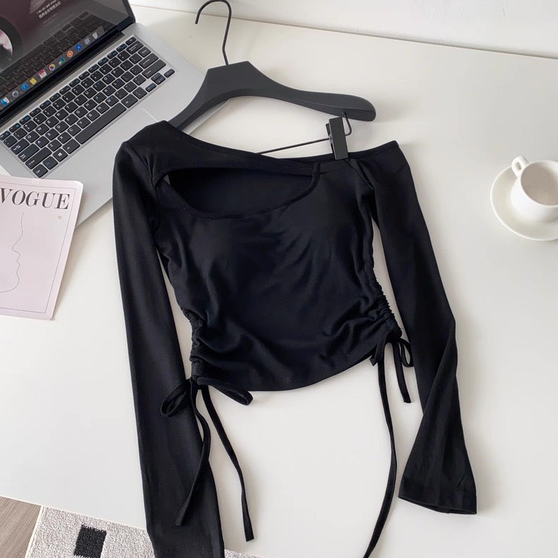 Siren Pull Up Built-In Bra Tshirt