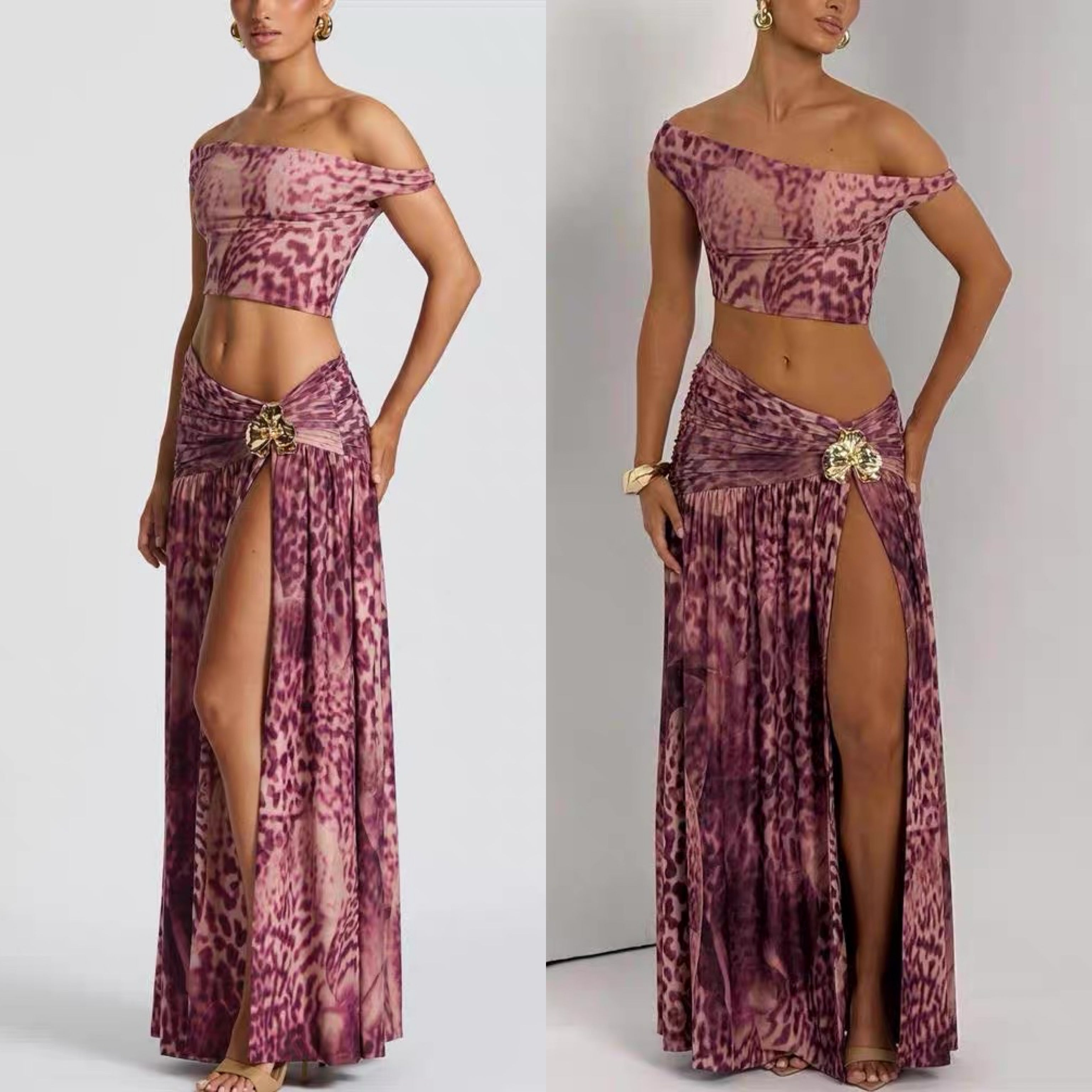 Pink Venom Beach Wear Set