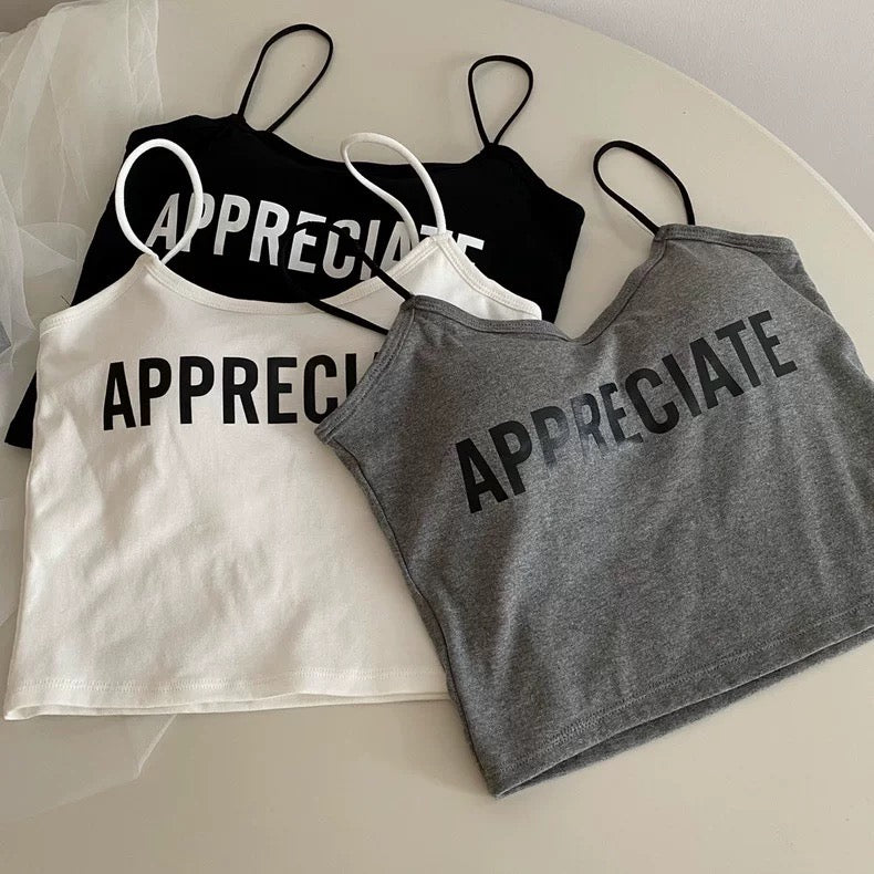 Appreciate Built-In Bra Camisole