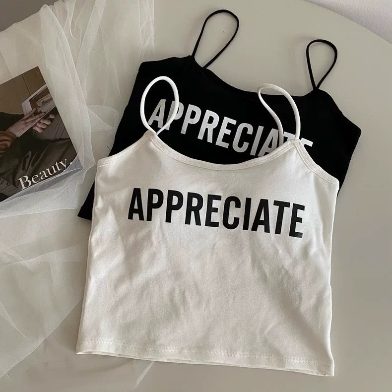 Appreciate Built-In Bra Camisole