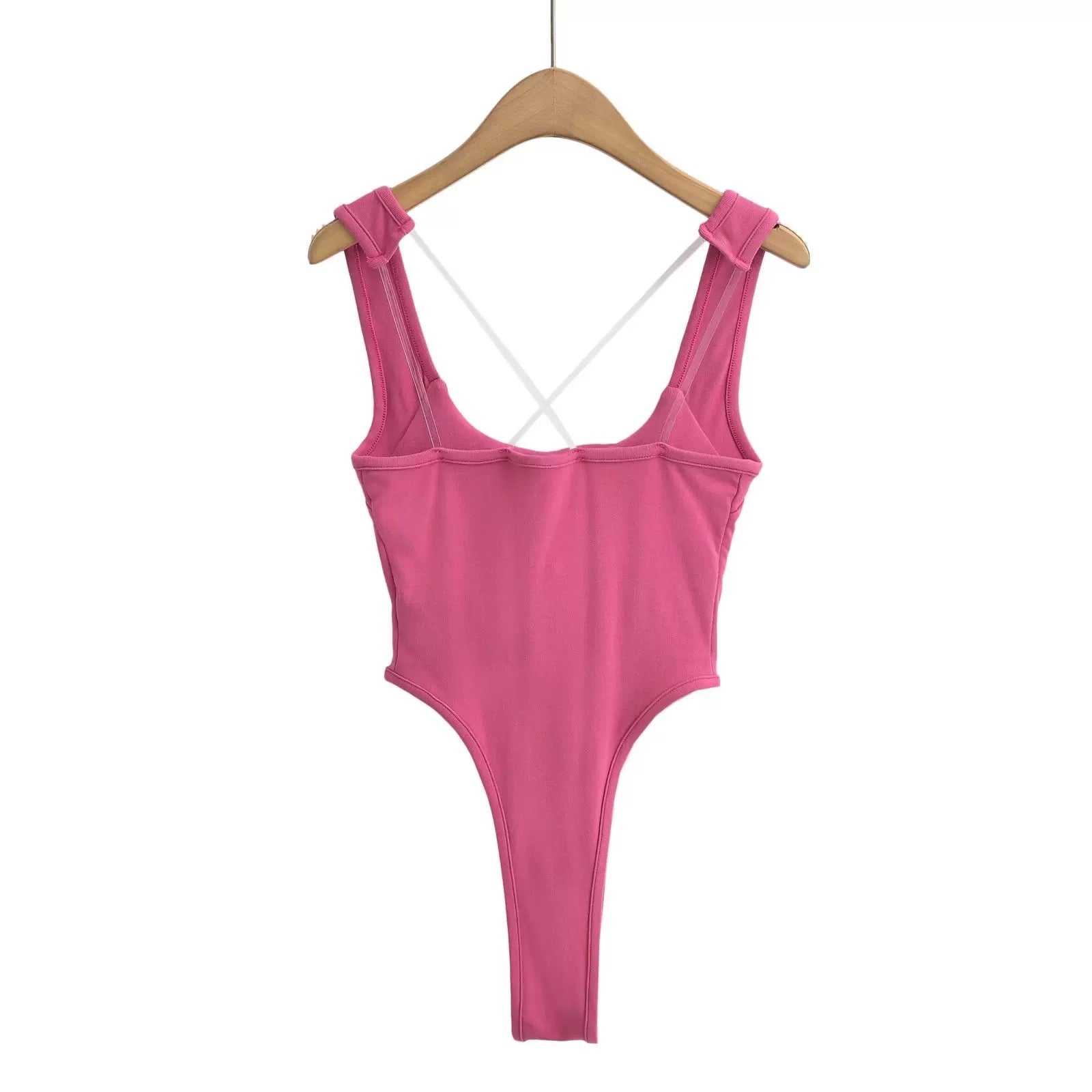 Malibu High Cut  Built-In Bra Bodysuit