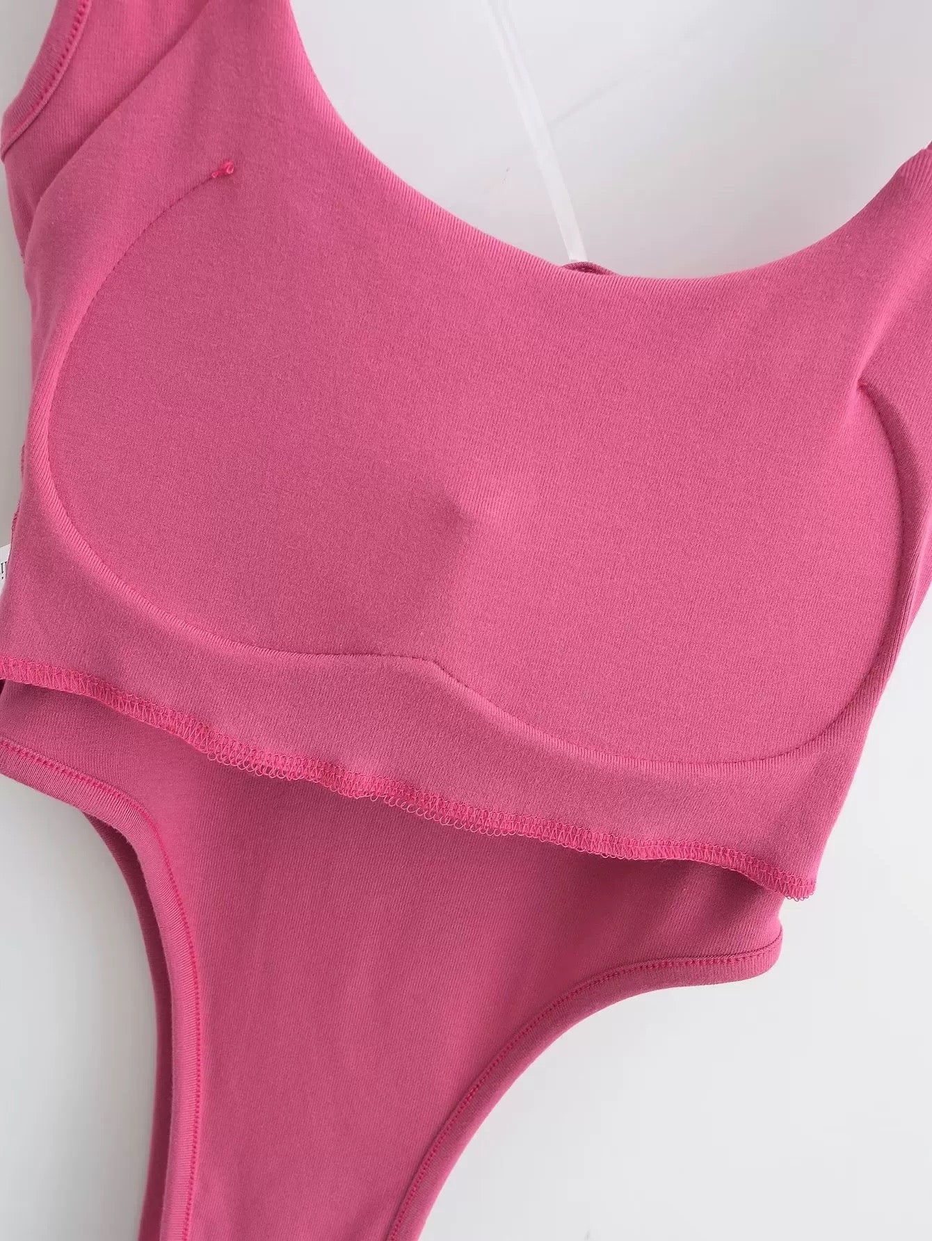 Malibu High Cut  Built-In Bra Bodysuit