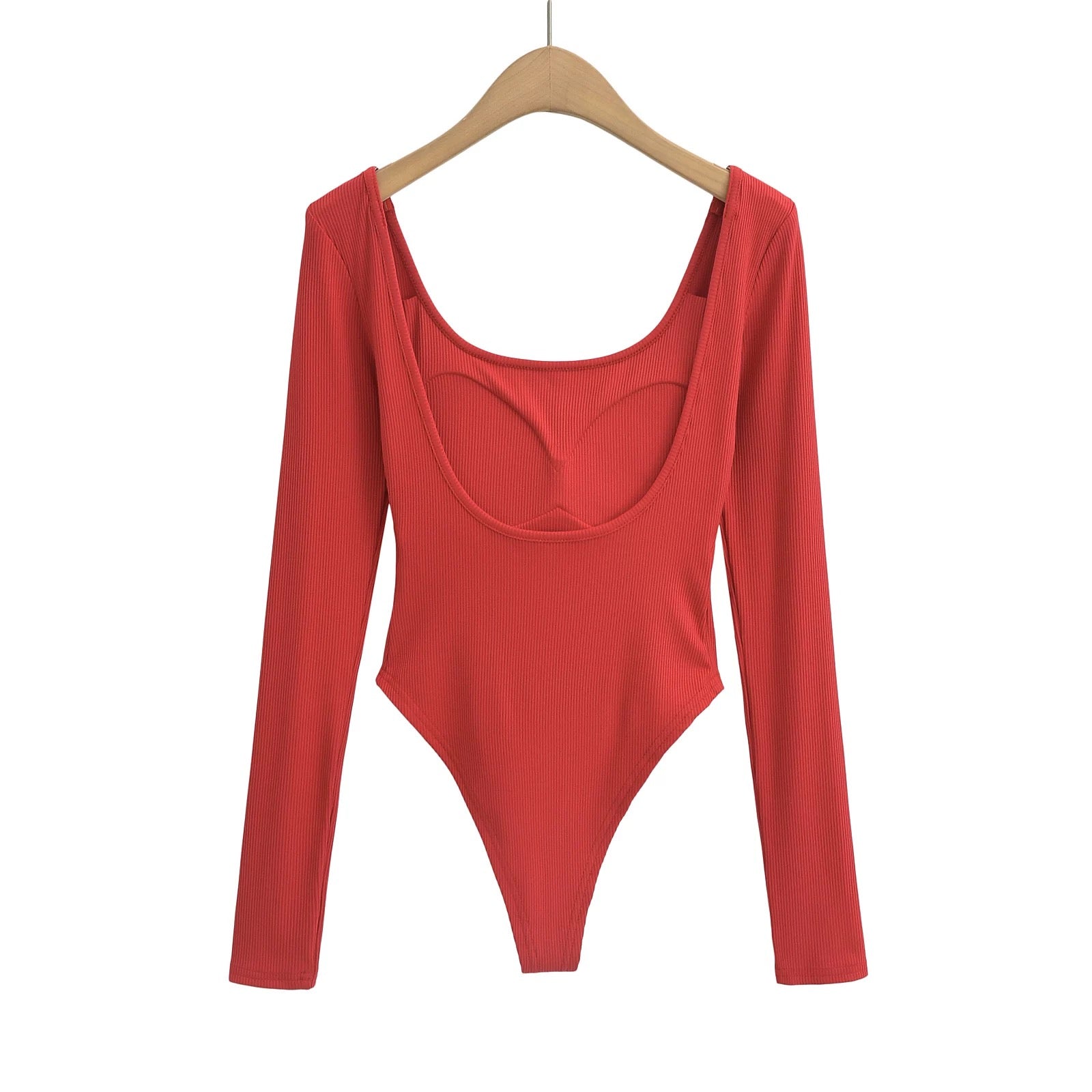 Athens Full Sleeves Built-In Bra Bodysuit