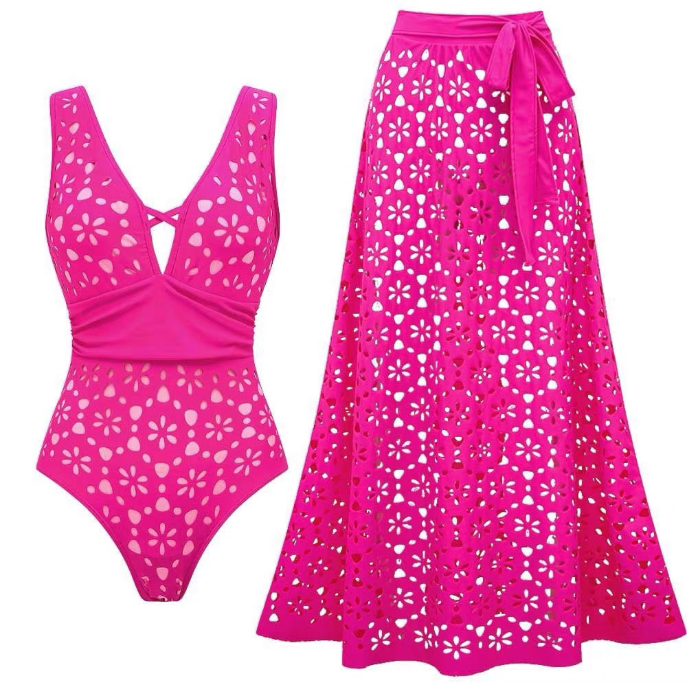 Barbie Monokini With Skirt Set