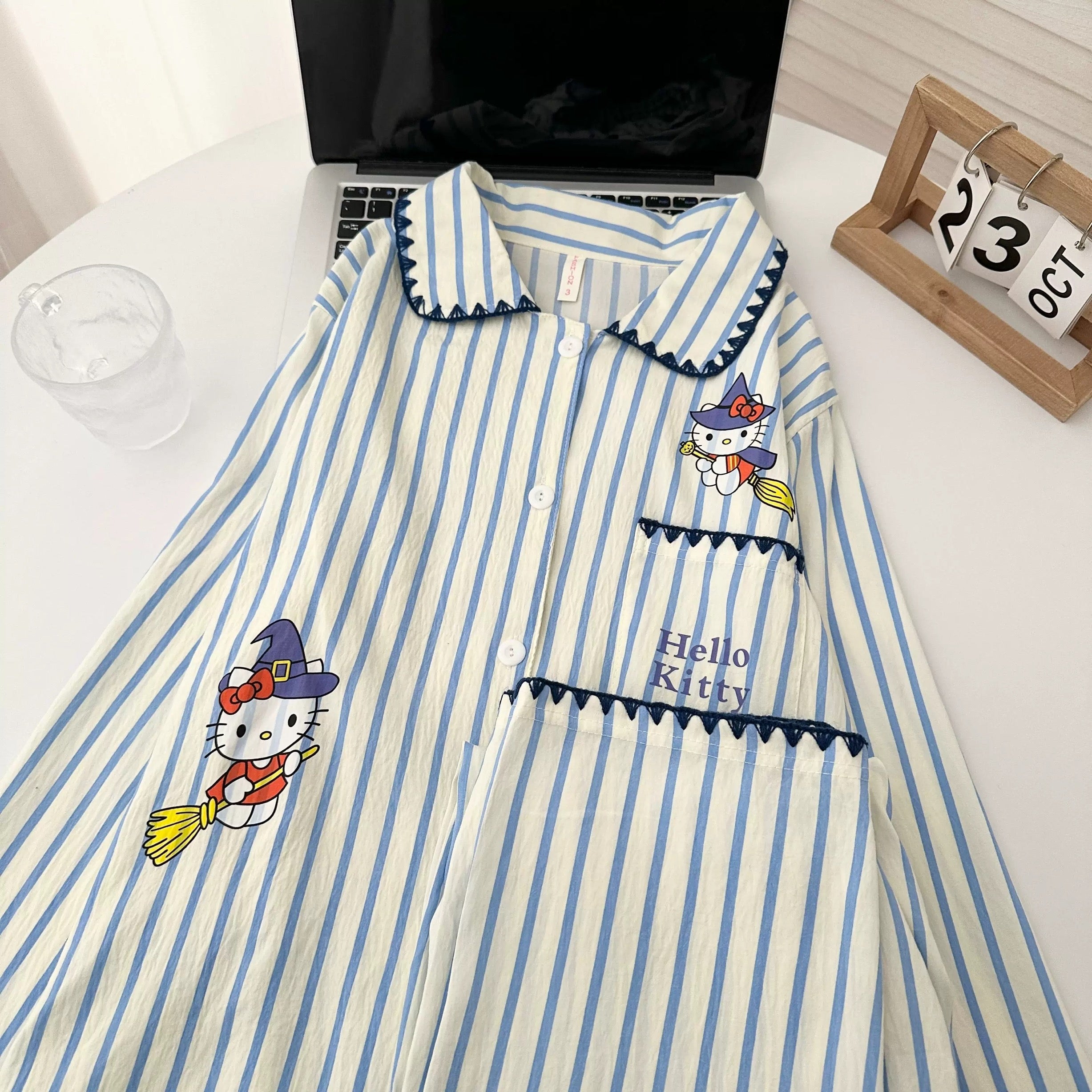 Witchy Kitty Padded Nightsuit Set