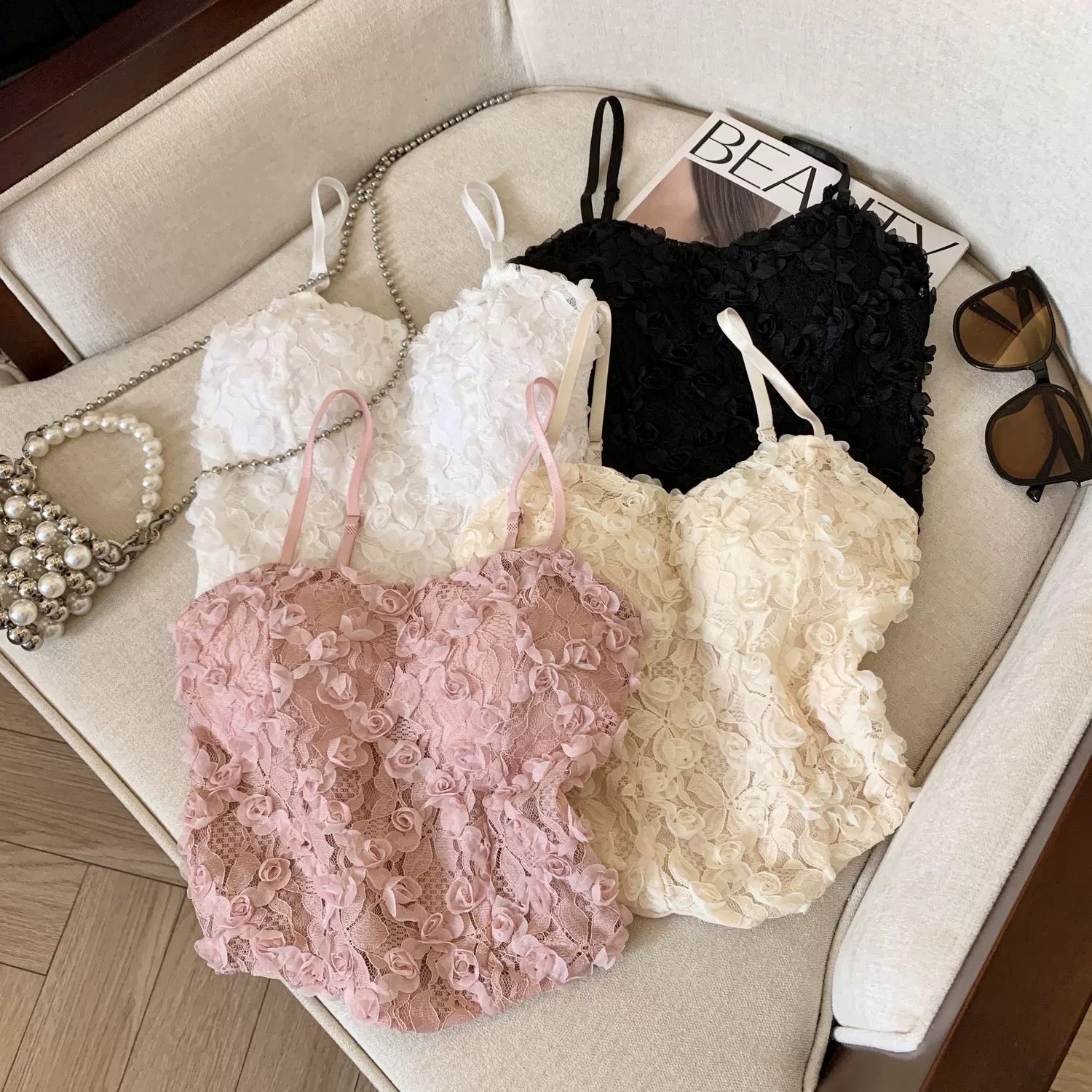 Bloom & Bare  Built-In Bra Top