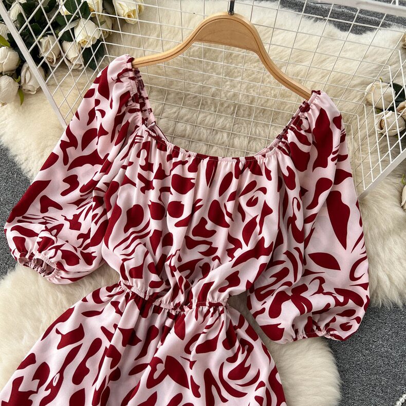 Divena Printed Maxi Dress